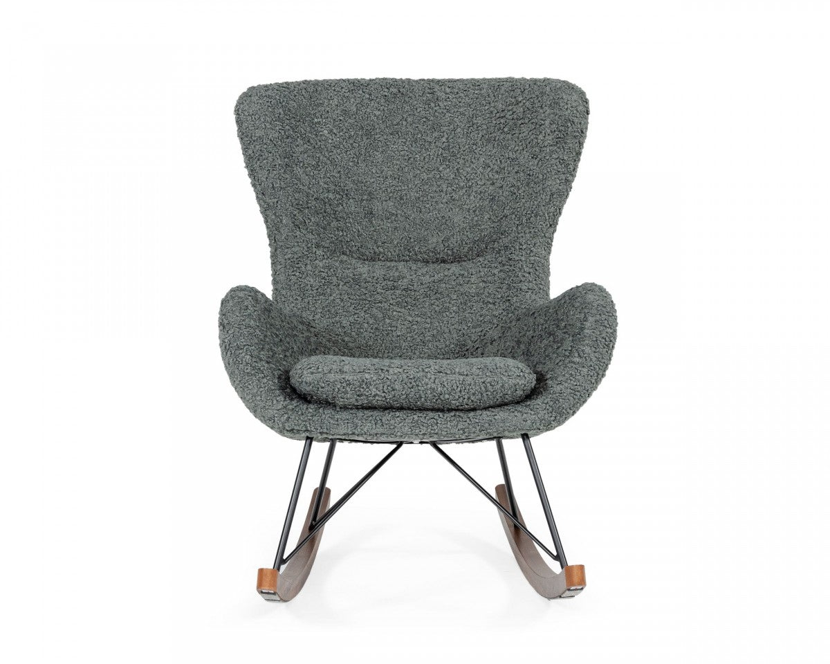 Modern Grey Sheep Rocking Chair