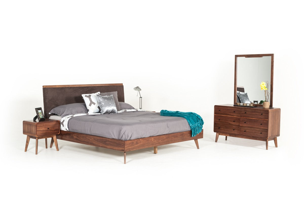 Mahogany Wood Bed