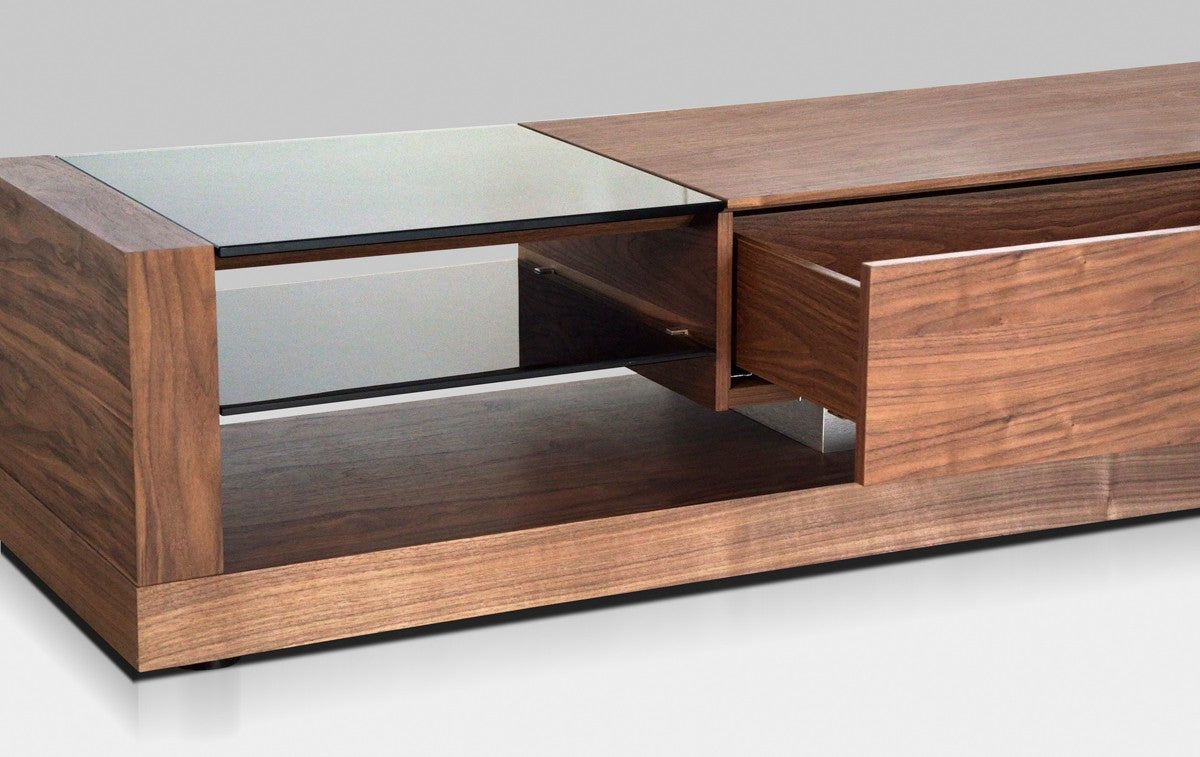 Mali Modern Walnut TV Stand